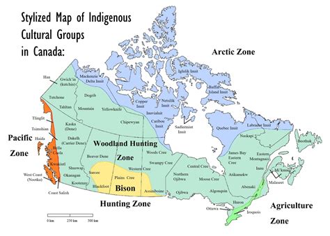 Mapping Indigenous Nations in Canada (Pre-European Contact)