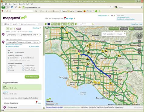 Mapquest Driving Directions Official Site