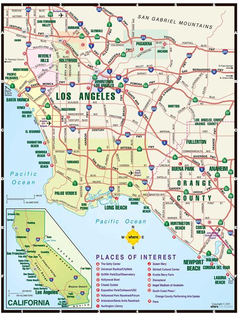 Maps l.a. Navigating has come a long way since the days of wrestling with paper maps that never seemed to fold up right again once you opened them. Google Maps is one navigational tool that ... 