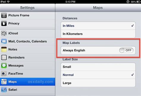 Maps language - Apple Community