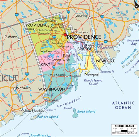 Maps ri. Large detailed map of Providence Click to see large Description: This map shows streets, roads, rivers, buildings, hospitals, parking lots, theatres, monuments, railways, railway stations and parks in Providence. 