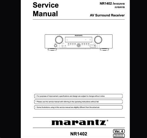 Marantz av surround receiver nr1402 manual. - 2007 jeep liberty service repair manual software.