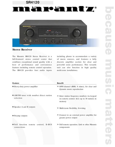 Marantz sr4120 receiver service manual download. - Ge frame 7 fa turbine manual.