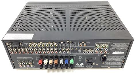 Marantz sr4600 av surround receiver service manual. - Manuel d'utilisation et d'entretien 2008 complet.