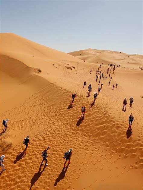 Marathon sahara desert. The Marathon des Sables is a 250km race across the Sahara Desert in southern Morocco. An incredibly tough challenge, but one that fundraiser Olivia Brindle was prepared to take on to raise vital funds for Renewable World. Once she had recovered from her extreme running challenge, we caught up with her to find out all about her challenge ... 