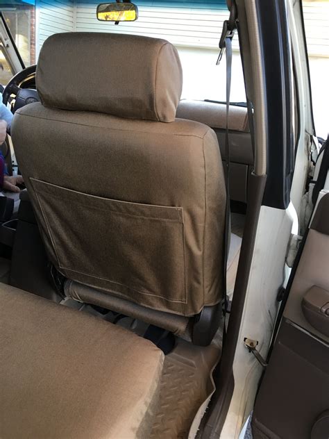 Jan 4, 2024 · Look at the features of all these work truck seat covers and decide which one is best for you based on your needs and budget. Covercraft Endura PrecisionFit. Covercraft Carhartt SeatSavers. Wet Okole. Marathon. Canvasback. ShearComfort CORDURA®. VERTEX OFF-ROAD. TigerTough.. 