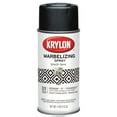 Marbelizing spray paint.  Makes a permanent textured finish, even on fabric.  Adds wi...