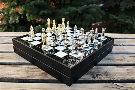 Marble Chinese Chess Set - Etsy