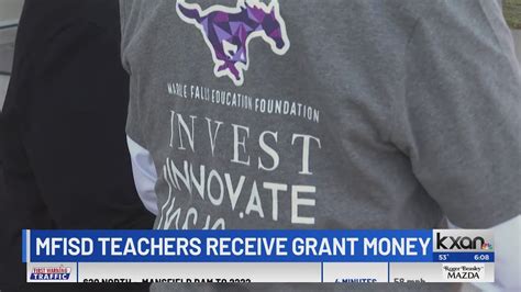 Marble Falls teachers awarded thousands of dollars for their ideas