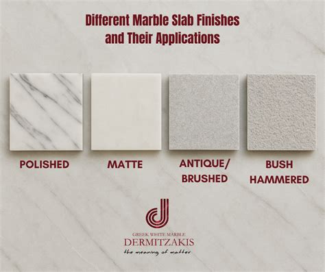 Marble Surface Finishes Compared