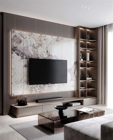 Marble TV Wall Designs