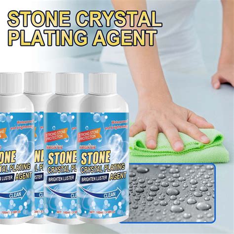 Marble tile cleaner.  Crystal Plating Agent: creates a protective layer that enhances shine and ...