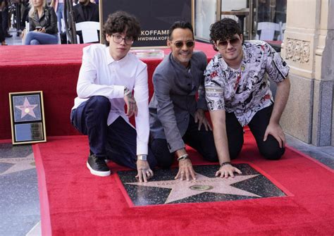Marc Anthony receives star on Hollywood Walk of Fame