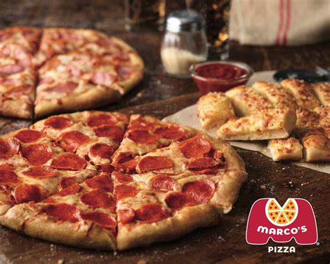 2 days ago · Popular Marco's Pizza Coupon Codes. Code. Get 30% Off Menu-Priced Pizzas. Code. 2 Medium 1-Topping Pizzas, CheezyBread + 2L Pepsi for $21.99. Code. Get Large Pepperoni Magnifico for $9.99 Only. Code. .
