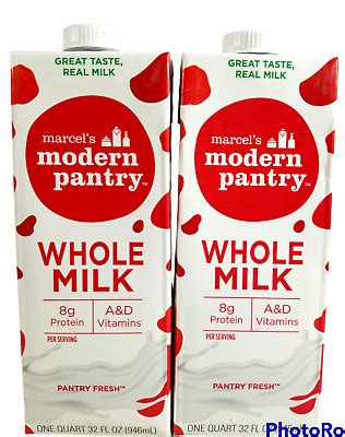 Whole Milk. Marcel's Modern Pantry. Nutrition Facts. Serving Size: cup Amount Per Serving. Calories 150 % Daily Value* Total Fat 8 g grams 10% Daily Value. Saturated Fat 5 g grams 25% Daily Value. Trans Fat 0 g grams. Cholesterol 35 mg milligrams 12% Daily Value. Sodium 120 mg milligrams 5% Daily Value.. 