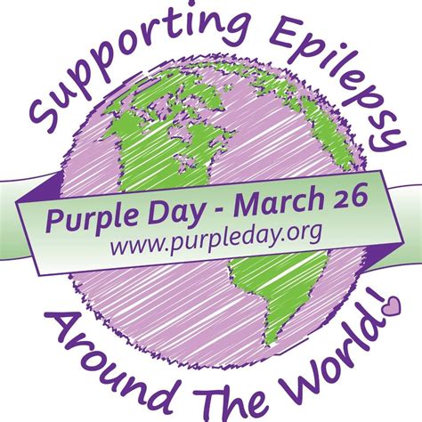 March 26 is Purple Day for Epilepsy Awareness