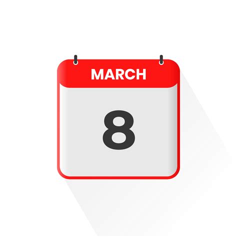 March 8 Calendar