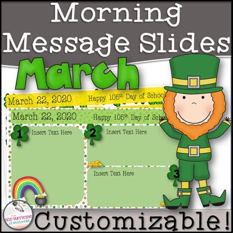March Google Slides Classful