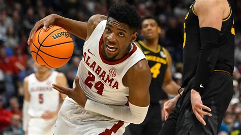 March Madness: Alabama earns No. 1 overall seed for tourney