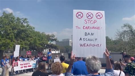 March for Our Lives organizers protest permitless concealed carry bill in Tallahassee