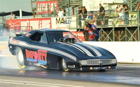 The famed March Meet at Famoso Dragstrip just north of Bakersfield, California, held it's 65th meet in 2023. The field of nitro burning funny cars was a stro...