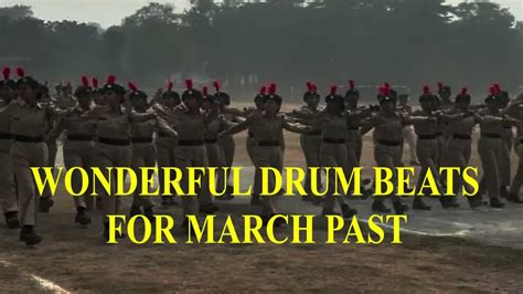 March past drum beat audio. .  ...