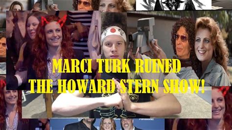 Buy "MARCI TURK RUINED HOWARD STERN " by eva