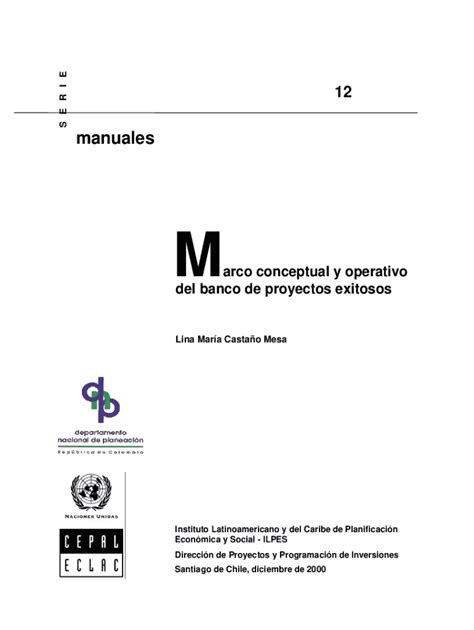 Marco conceptual y operativo del banco de proyectos exitosos. - Manual de servicio gratuito hyundai matrix.
