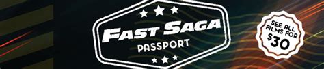 Marcus Theatres. Fast Saga Passport