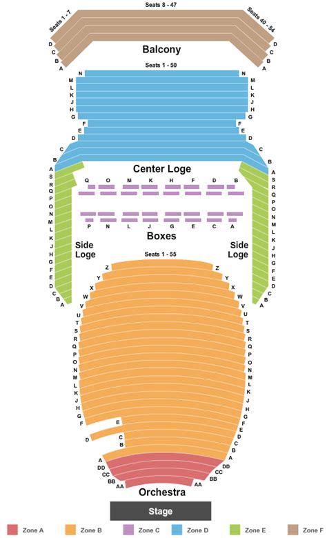 Proscenium theater. 1600 seats. Orchestra, Dress Circle, Pa