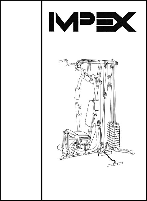 Marcy by impex home gym manual. - The bedford guide for college writers by leslie linsley.