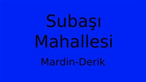 Mardin Derik Subasi Mahallesi terapi halı yıkama