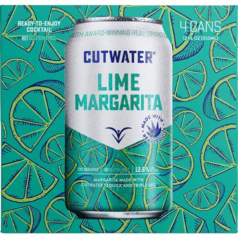 Margarita cans. You can order our Smoky Margarita in cans or take advantage of our margarita box. Serve our Smoky Margarita over ice, garnished with a lime, salt rim, or orange twist. 13.9% ABV 105 calories per serving. Available in 200mls cans, 750mls bottles, and 1.75L bag-in-box. Buy Now. 