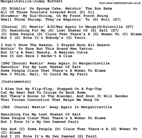 Margaritaville lyrics. Things To Know About Margaritaville lyrics. 
