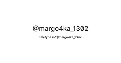 Margo4Ka Leaks +18 🍆 101 Vids