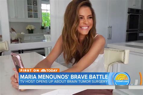 Maria menounos brain tumor