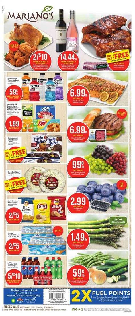 Marianos Lombard. 345 W Roosevelt Rd Lombard, IL 60148. Get Directions Hours & Contact. Main Store 630–629–3965. OPEN until 10:00 PM. Sun - Sat: 6:00 AM - 10:00 PM ... Weekly Ad. Check out the latest specials and weekly deals. View Weekly Ad. Specialties & Departments. Bakery. Floral. Murray's Cheese.. 