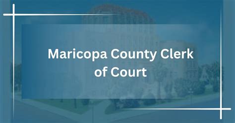 Maricopa County Court Phone Number