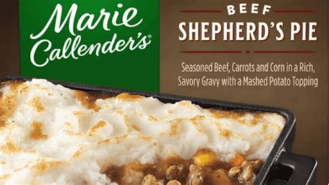Marie Callender's frozen shepherd's pie recalled due to 'flexible plastic'