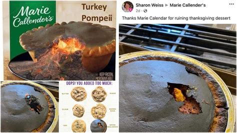 See more 'Sharon's Burnt Marie Callender Pie' images on Know Your Meme!.