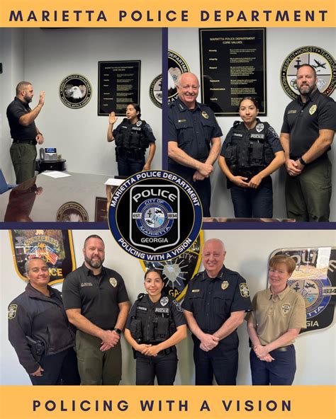 Marietta police department.  Students interested should submit an application along with...