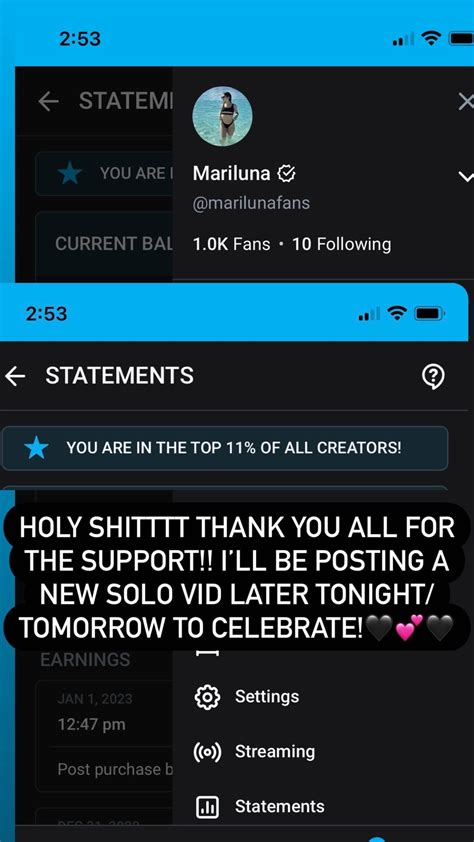 Marilunafans Onlyfans Leak PORN 🍌