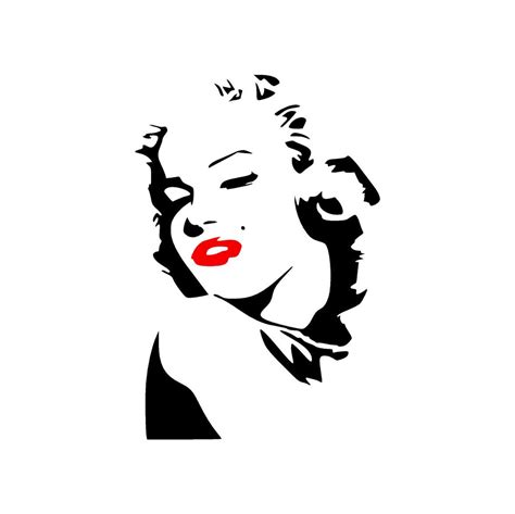 Marilyn Monroe Car Decal - Etsy