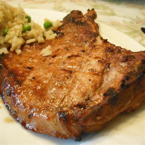 Marinated Spicy Pork Chops