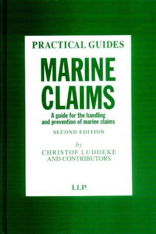 Marine claims a guide for the handling and prevention of. - The complete woodwind repair manual by reg thorp.