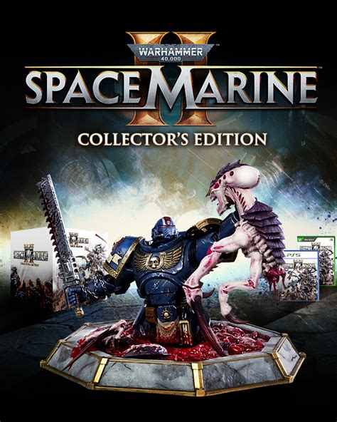 Marine collectors. The Warhammer 40,000: Space Marine 2 Gold Edition includes the base game Warhammer 40,000: Space Marine 2, the Season Pass and an exclusive Steelbook®. Your Craft is Death. Embody the superhuman skill and brutality of a Space Marine, the greatest of the Emperor’s warriors. Hold at bay the horrors of the galaxy in epic battles on far-flung ... 
