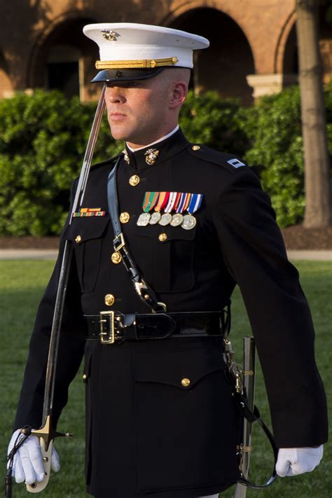 Marine corp officer. There are a few different paths to becoming a Marine Corps officer. One path is to attend a 4 year college/National Reserve Officer Training Corps (NROTC). They can attend the U.S. Naval Academy, or they can go from an enlisted Marine to an officer. 