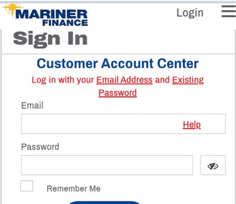 Mariner finance log in. Mariner Finance of Virginia. LLC, Licensed by the Virginia State Corporation Commission, Consumer Finance Company License No.CFI-114. 8211 Town Center Drive, Nottingham, MD 21236. 
