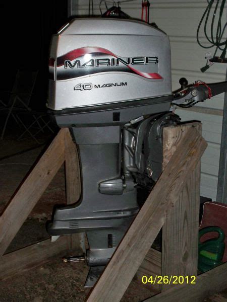Mariner magnum 40 hp manual 1996. - Roto jet pump r11 installation manual.