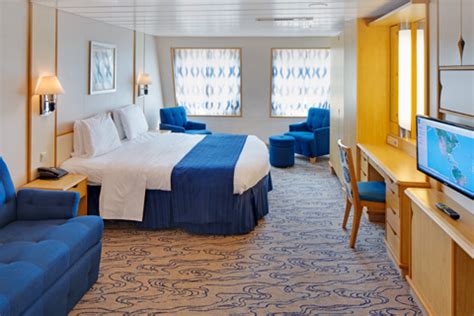 Mariner of the Seas - Cabin 8514. Floor Plan. Size: 211 sq. ft. Cabin Category: 3M. Amenities: Two twin beds that convert to a Royal King double sofa bed a 24-inch round window private bathroom with shower vanity area mini-bar closed-circuit TV mini-safe radio telephone and a hairdryer. Please Note: Smoking Policy: Smoking is not permitted in .... 